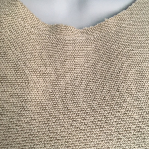 Banana Republic Canvas Peplum Dress Size 4 Tall - Picture 2 of 8